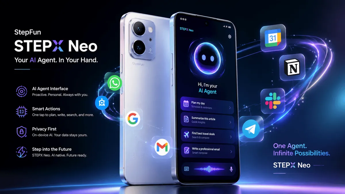 StepFun Unveils STEPX Neo: The AI Agent Phone Redefining Mobile Autonomy in China