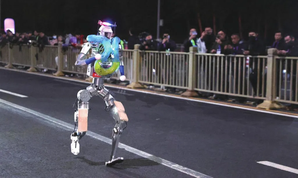 unitree robot running